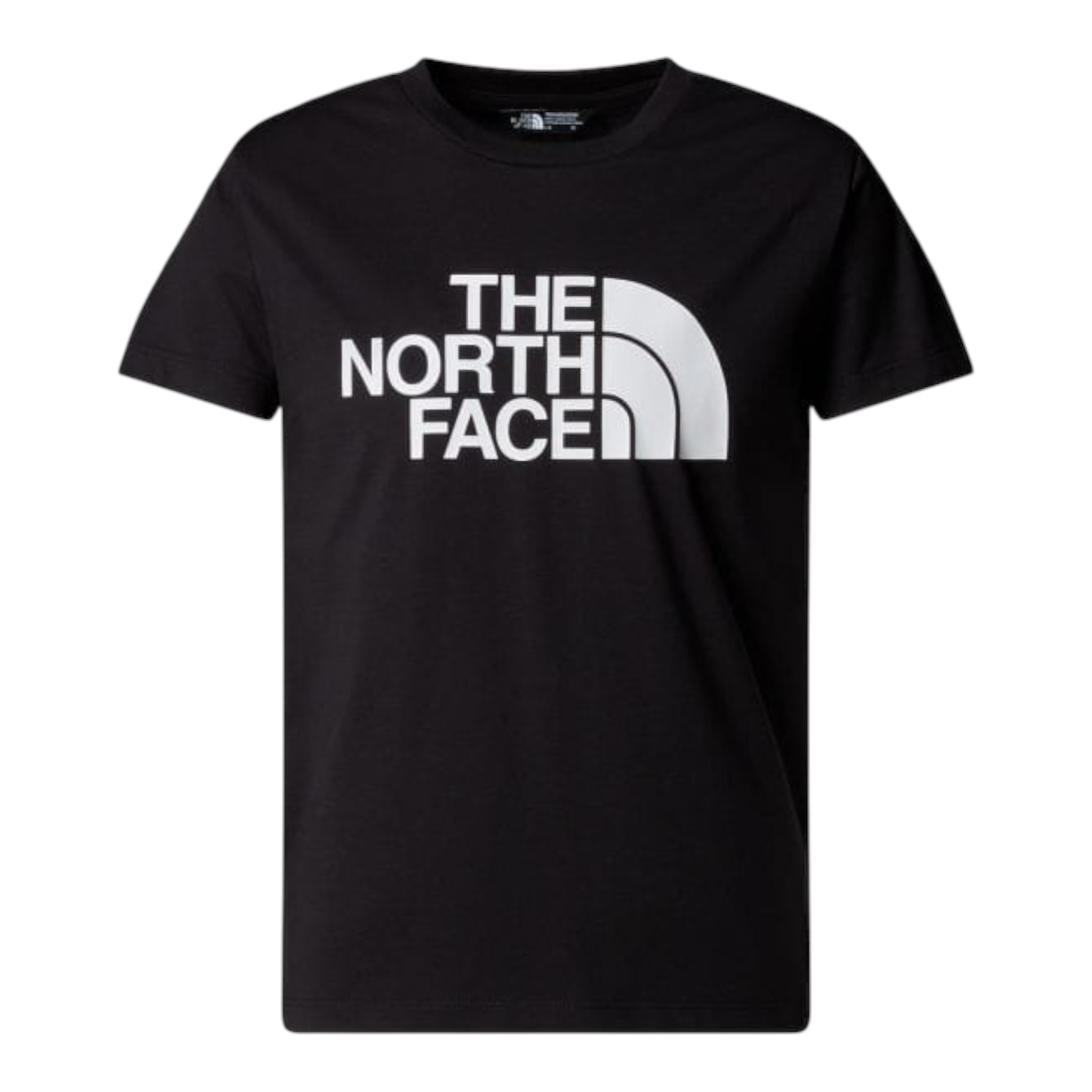 The North Face T-Shirt Girocollo tinta unita con Logo Nero per Bambino NF0A8EHGJK3 NERO THE NORTH FACE 