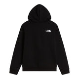 The North Face Felpa Chiusa con Cappuccio tinta unita Nero per Bambino NF0A8EHHDYX NERO THE NORTH FACE 