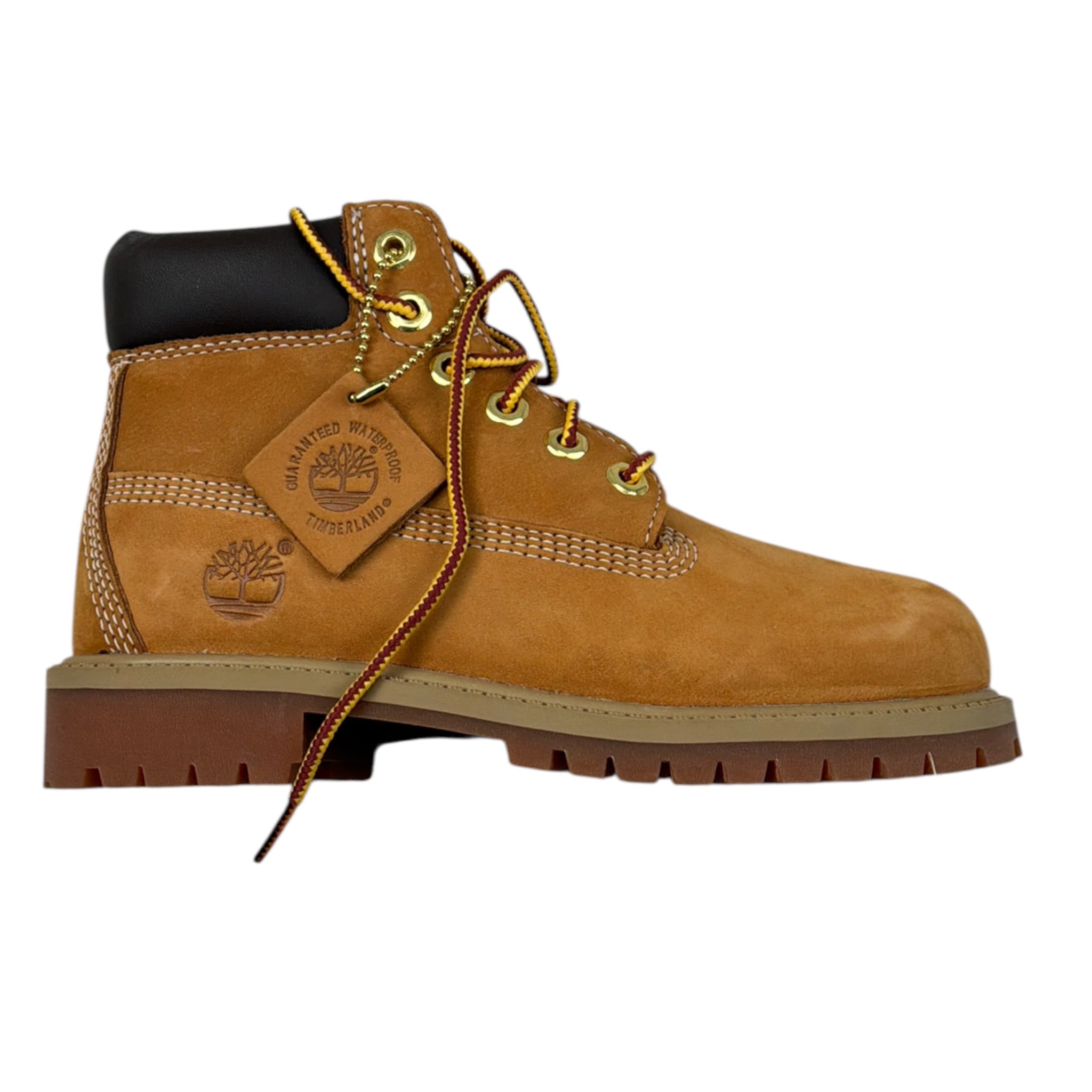 Timberland Stivale tinta unita con Lacci Cammello per Bambino 112709 CAMMELLO TIMBERLAND 