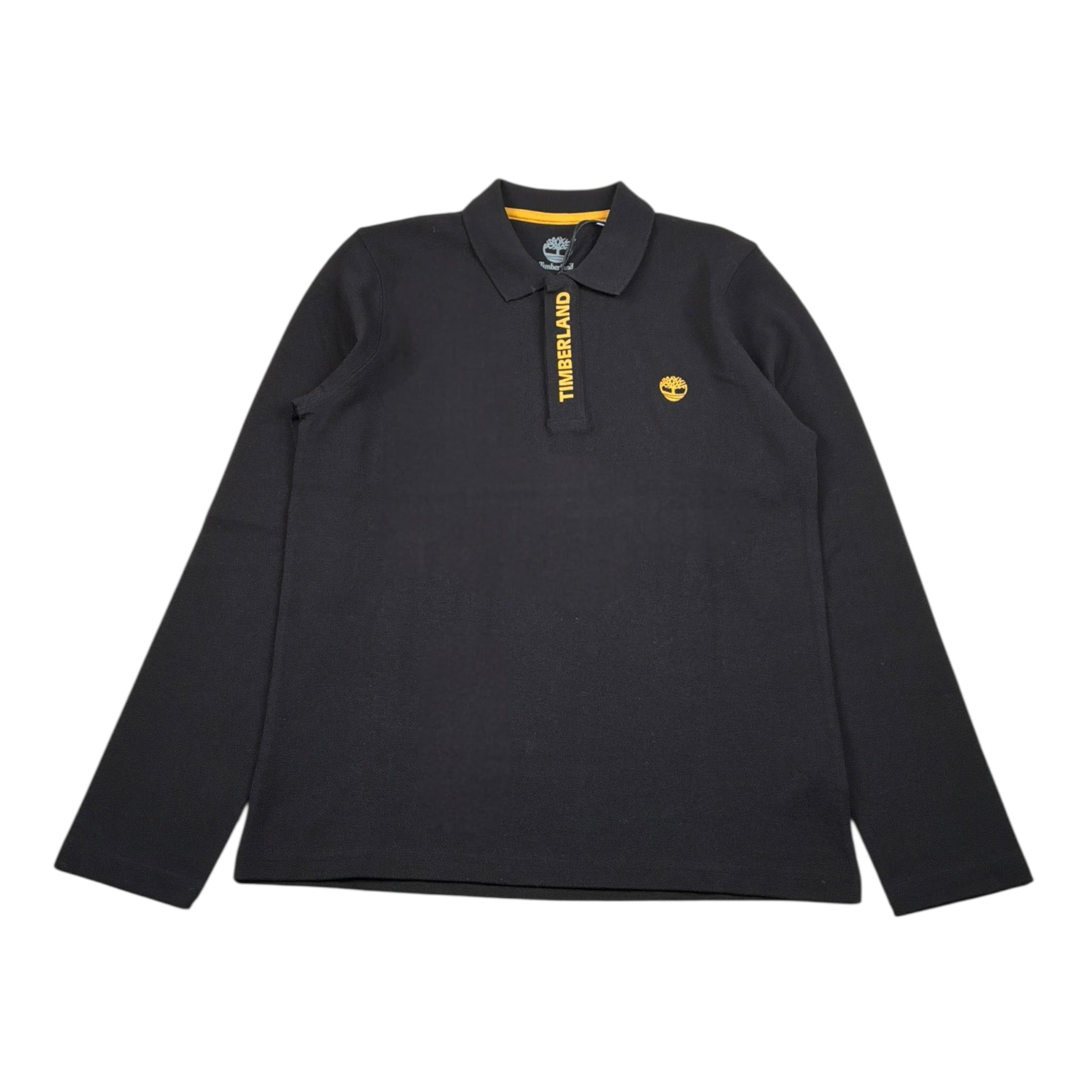 Timberland Polo tinta unita con Stampa Nero per Bambino T25U48 NERO TIMBERLAND 
