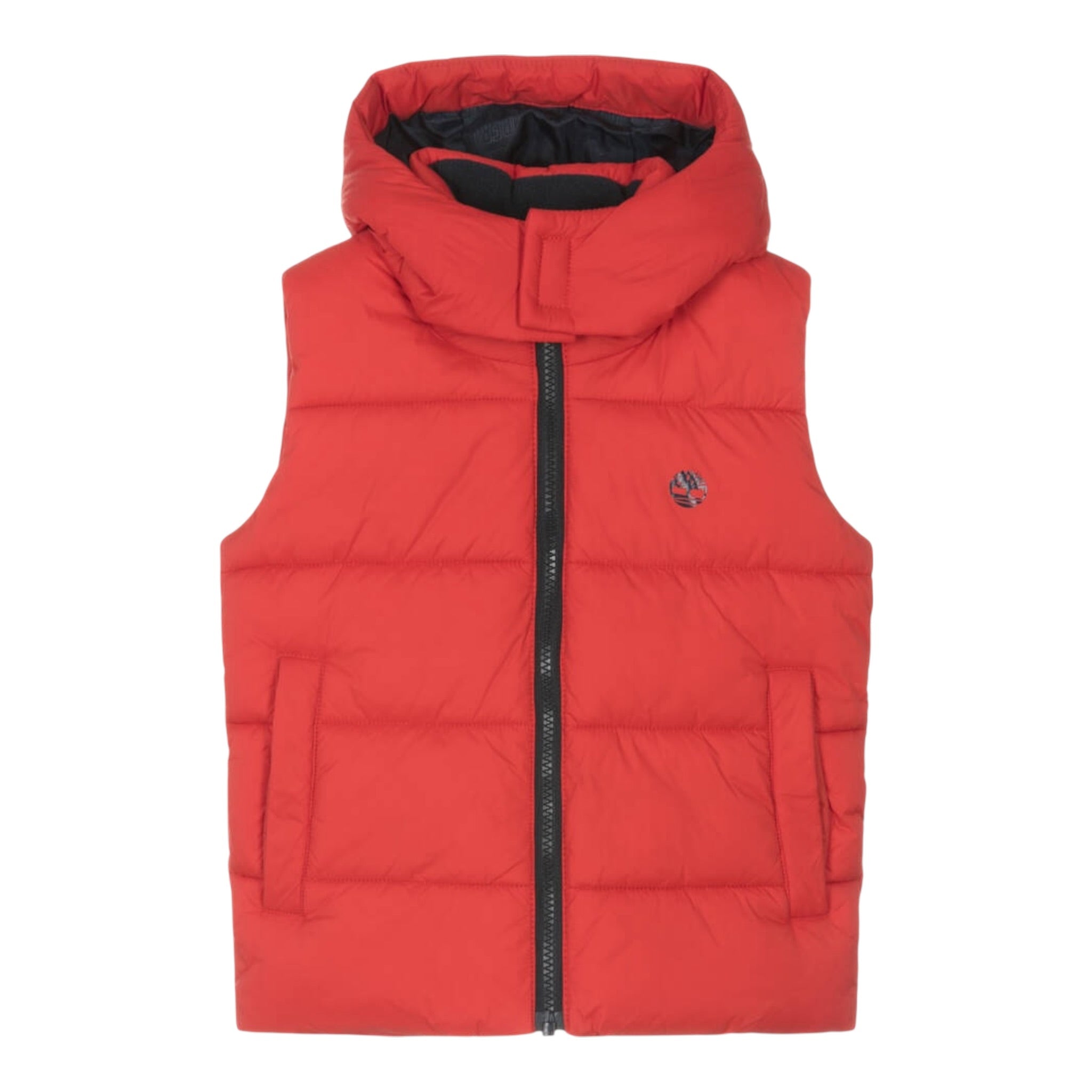 Timberland Giubbino tinta unita Modello Smanicato Rosso per Bambino T26597 ROSSO TIMBERLAND 