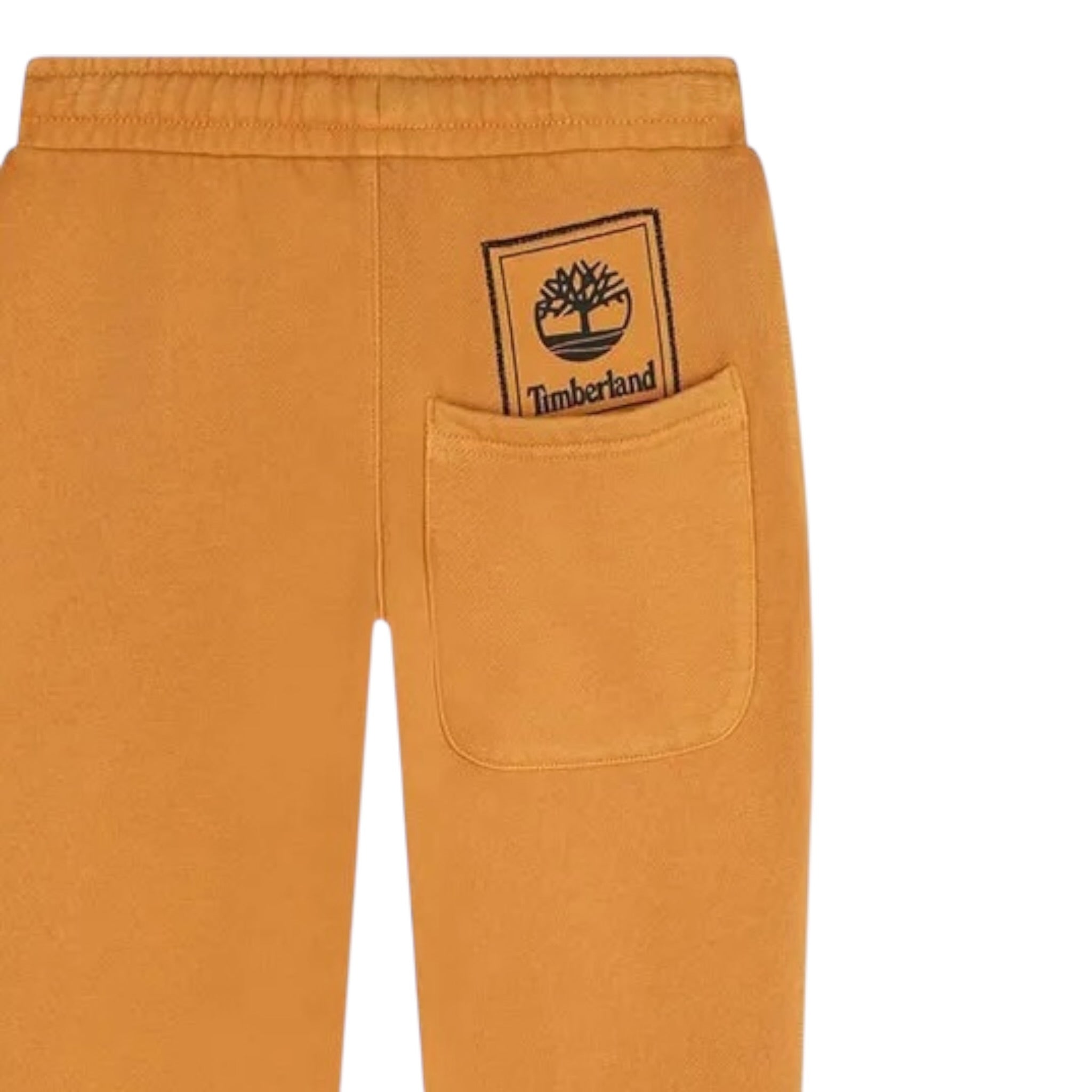 Timberland Pantalone Modello Tita tinta unita con Logo Senape per Bambino T60328 SENAPE TIMBERLAND 