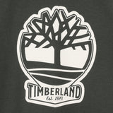 Timberland T-Shirt tinta unita con Stampa Verde per Bambino T60422 VERDE TIMBERLAND 