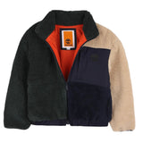 Timberland Giubbino Multicolor con Zip E Cappuccio Blu per Bambino T60557 BLU TIMBERLAND 