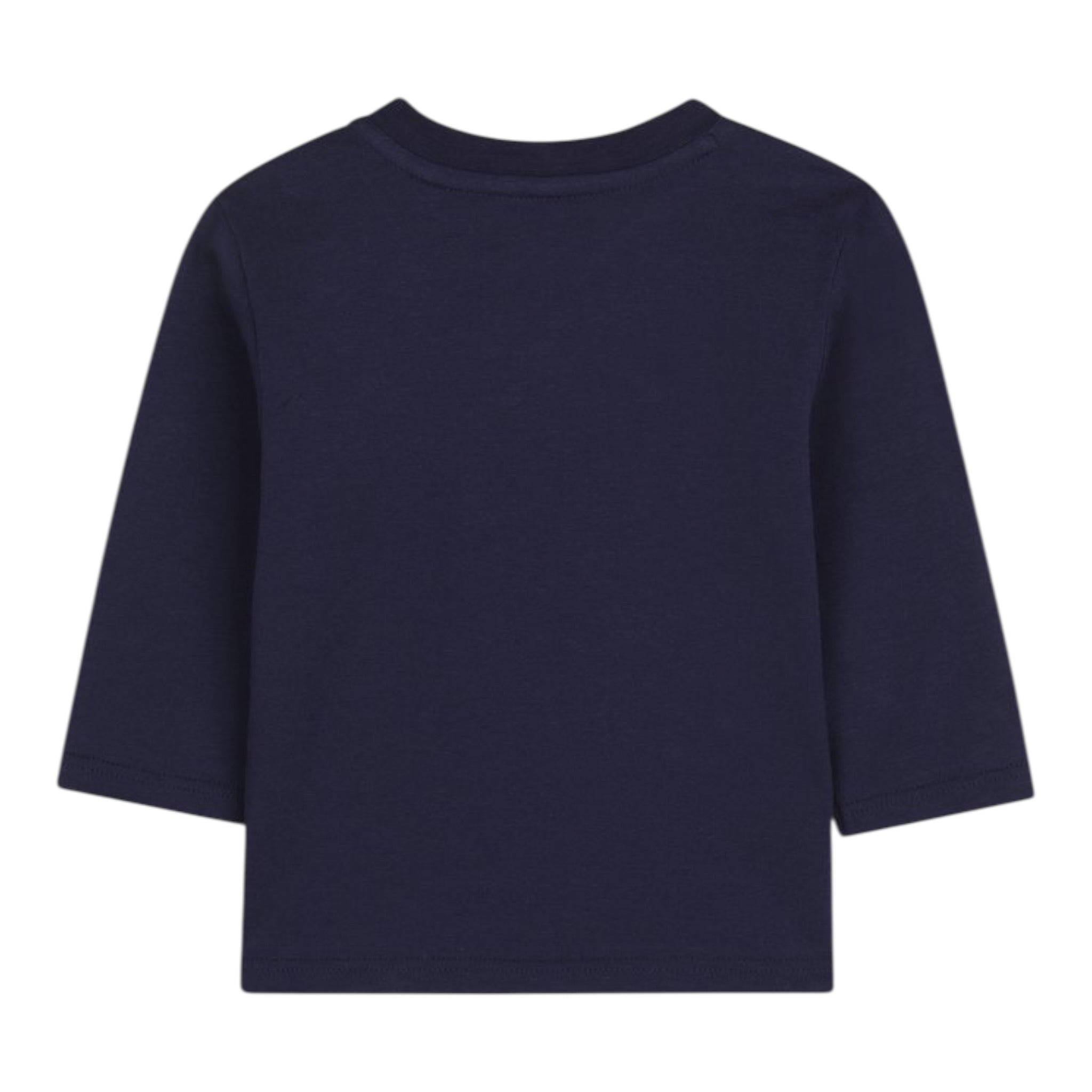 Timberland Shirt tinta unita Girocollo con Stampa Blu per Bambino T60588J BLU TIMBERLAND 