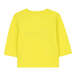 Timberland Shirt tinta unita Girocollo con Stampa Giallo per Bambino T60588J GIALLO TIMBERLAND 