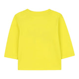 Timberland Shirt tinta unita Girocollo con Stampa Giallo per Bambino T60588J GIALLO TIMBERLAND 