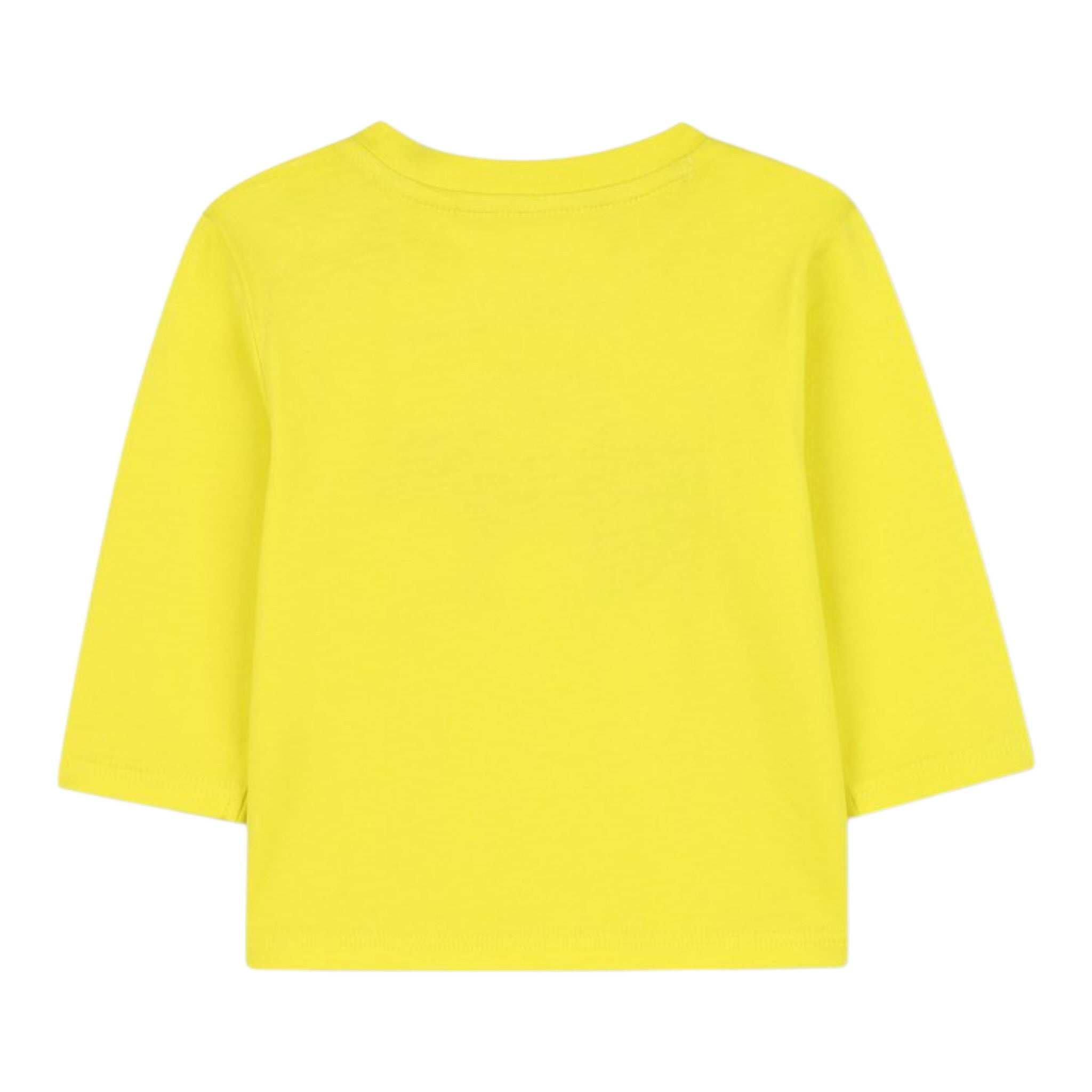 Timberland Shirt tinta unita Girocollo con Stampa Giallo per Bambino T60588J GIALLO TIMBERLAND 