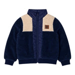Timberland Giubbino Pelliccia tinta unita con Zip Uni per Neonato T60594XX BL TIMBERLAND 