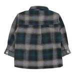 Timberland Camicia tinta unita con Fantasia A Quadri Verde per Neonato T60600XX VERDE TIMBERLAND 