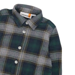 Timberland Camicia tinta unita con Fantasia A Quadri Verde per Neonato T60600XX VERDE TIMBERLAND 
