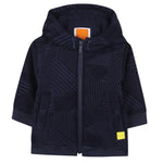 Timberland Giubbino tinta unita con Zip E Cappuccio Blu per Bambino T60603 BLU TIMBERLAND 