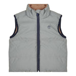 Timberland Giubbino Reversibile Smanicato Bicolore Grigio/Beige per Bambino T60763 GRIGIO/BEIGE TIMBERLAND 