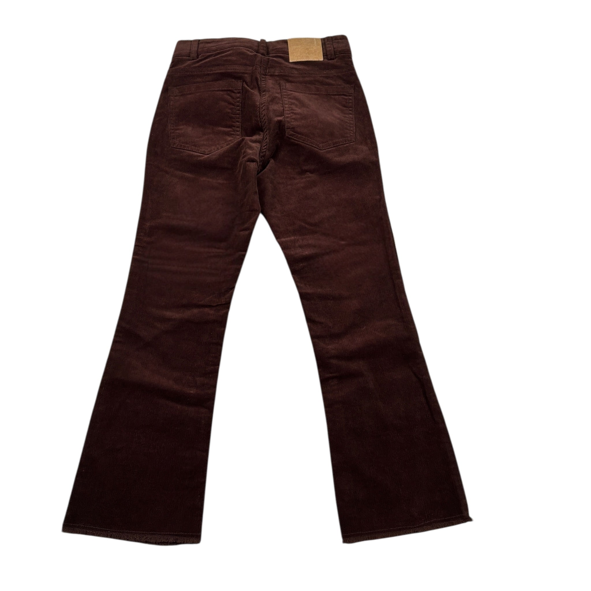 To Be Too Pantalone tinta unita Modello Zampa Marrone per Bambina TBT1789 MARRONE TO be too 
