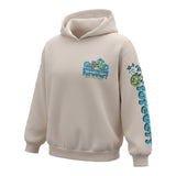 To Be Too Felpa tinta unita con Cappuccio E Stampa Beige per Bambina TBT1806 BEIGE TO be too 