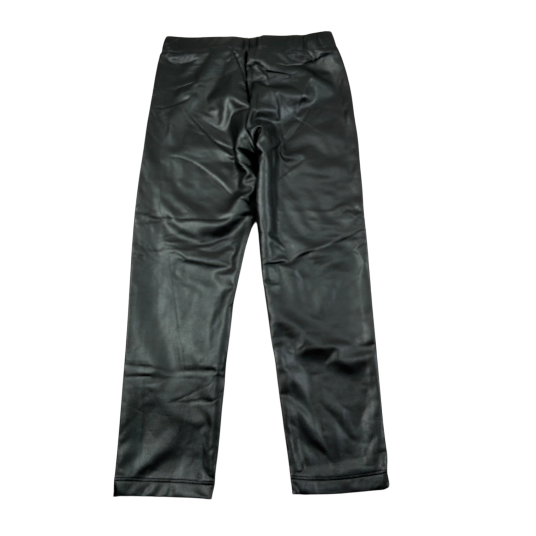To Be Too Leggins tinta unita In Ecopelle Nero per Bambina TBT1961 NERO TO be too 