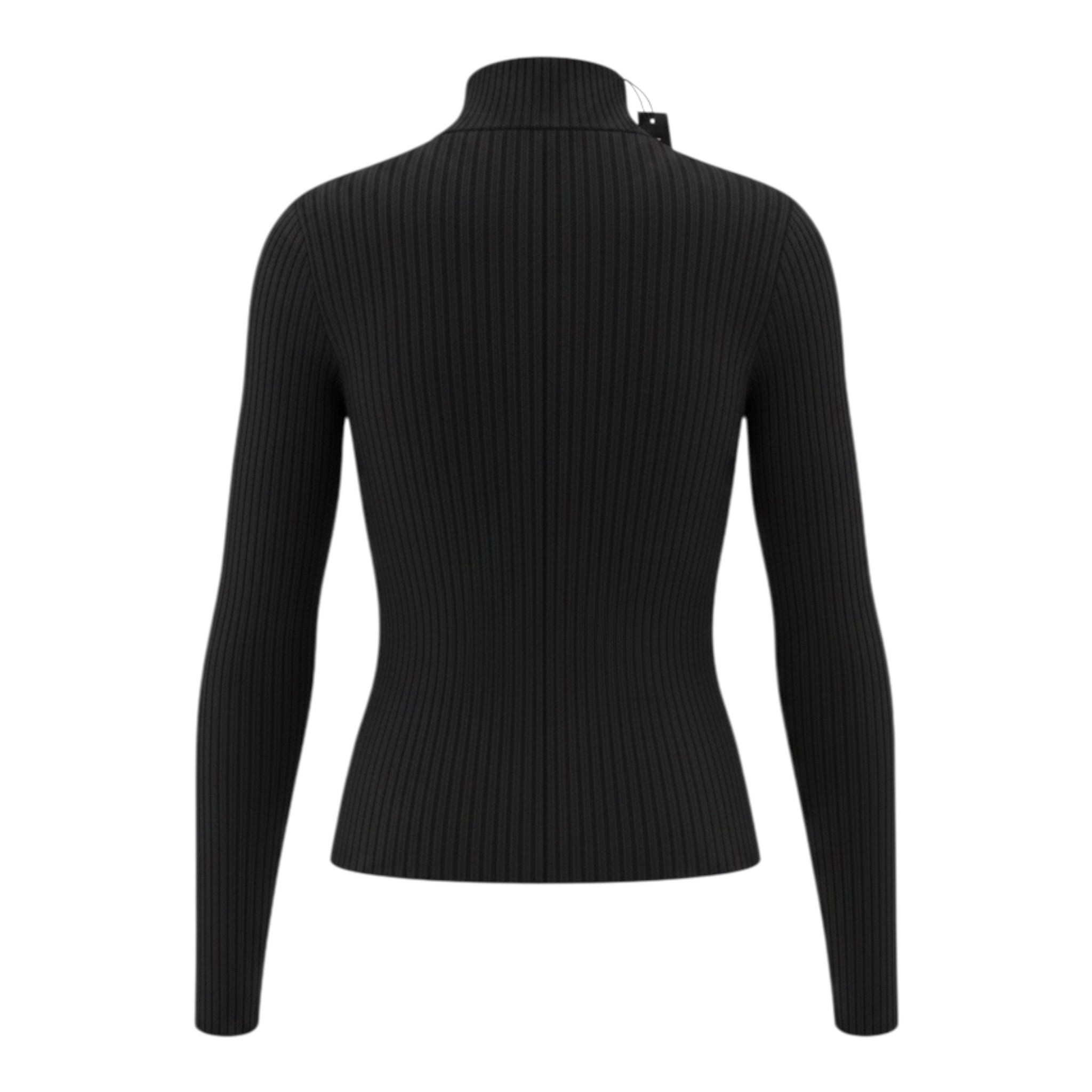 To Be Too Maglia tinta unita Mezzocollo Nero per Bambina TFJF24M414 NERO TO be too 