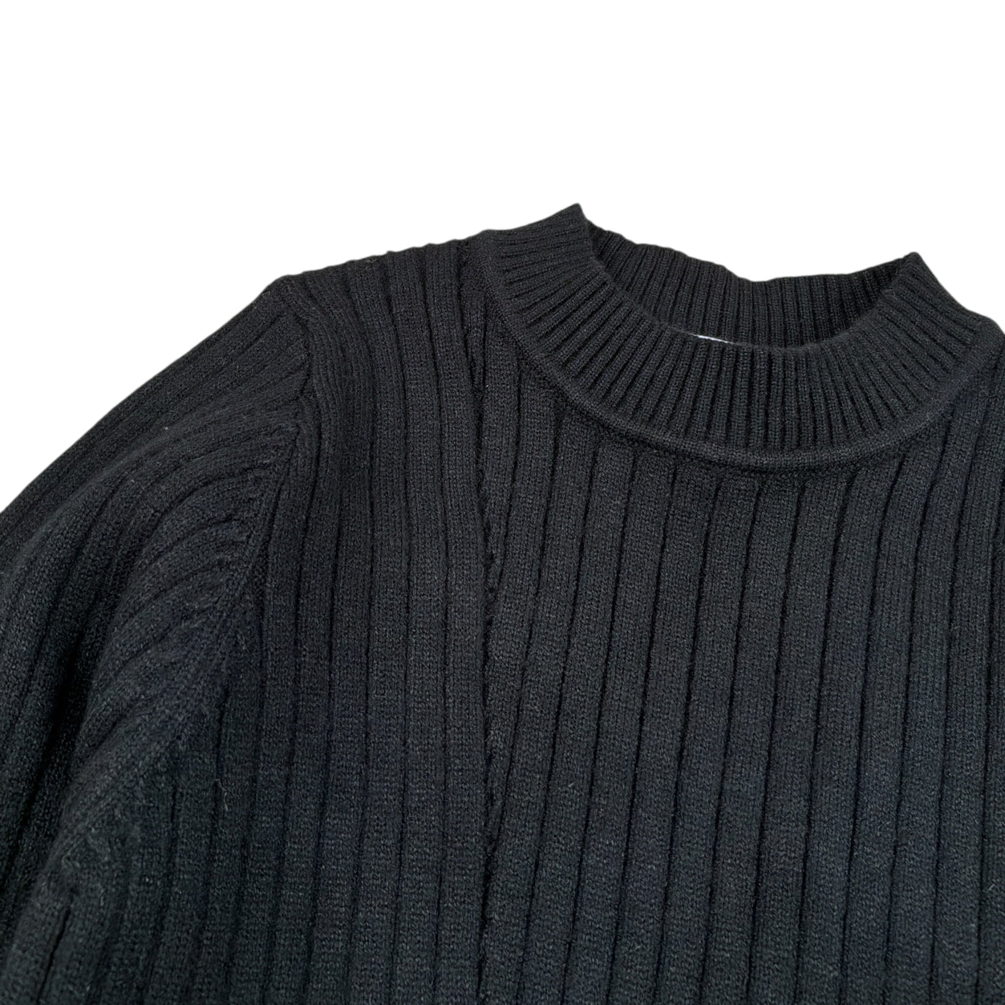 To Be Too Maglia Girocollo tinta unita Nero per Bambina TFJF24M450 NERO TO be too 