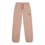 Tommy Hilfiger Completo Tuta 2 Pezzi Felpa-Pantalone tinta unita Beige per Bambina 08780 BEIGE TOMMY HILFIGER 