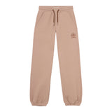 Tommy Hilfiger Completo Tuta 2 Pezzi Felpa-Pantalone tinta unita Beige per Bambina 08780 BEIGE TOMMY HILFIGER 