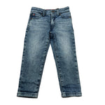 Tommy Hilfiger Jeans tinta unita con Girovita Regolabile Blu per Bambino 10019 BLU TOMMY HILFIGER 