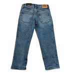 Tommy Hilfiger Jeans tinta unita con Girovita Regolabile Blu per Bambino 10019 BLU TOMMY HILFIGER 