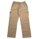 Tommy Hilfiger Pantalone tinta unita con Elastico In Vita Beige per Bambino KB0KB009693 BEIGE TOMMY HILFIGER 
