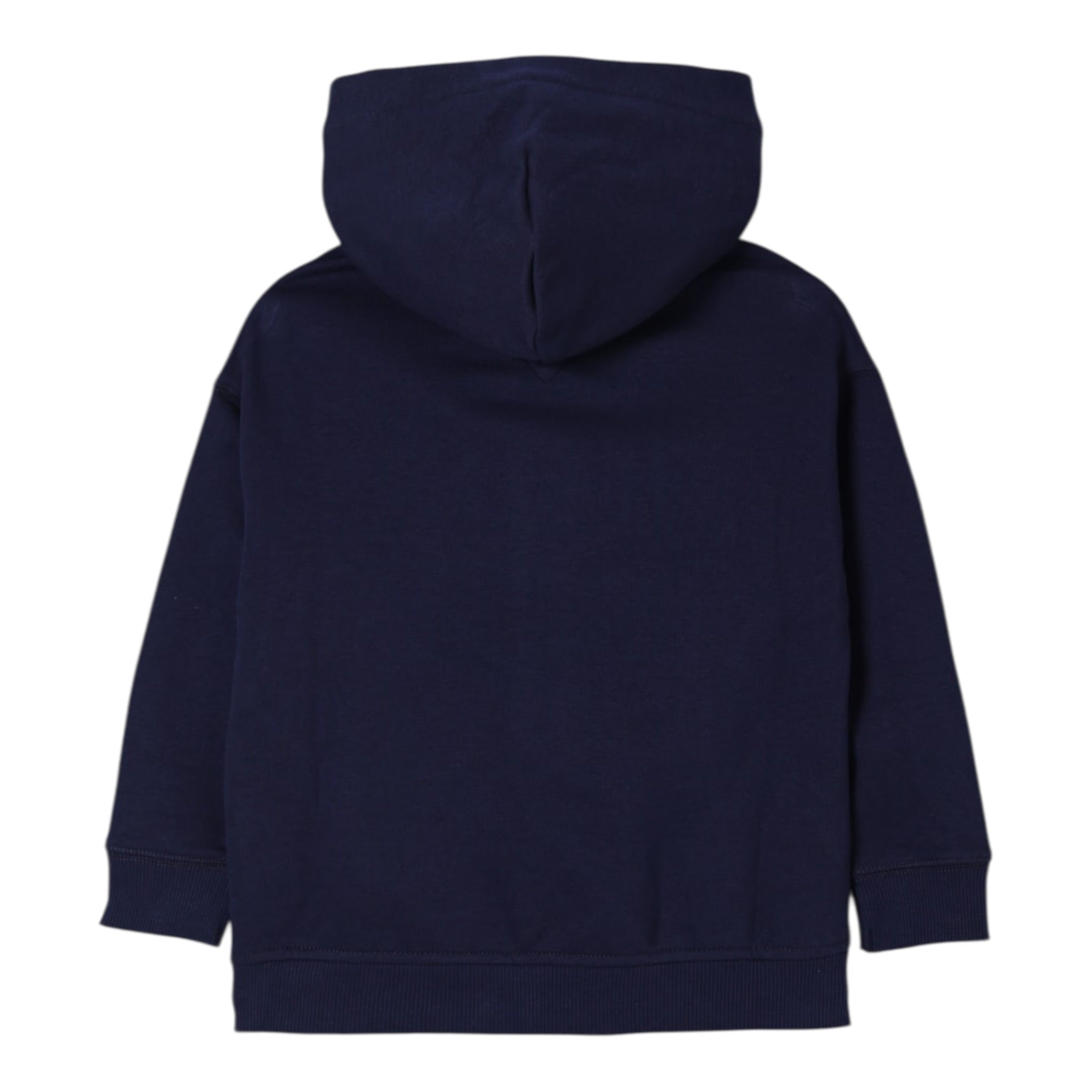 Tommy Hilfiger Felpa tinta unita con Bottoni E Cappuccio Blu per Bambino KB0KB09314 BLU TOMMY HILFIGER 