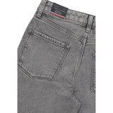 Tommy Hilfiger Jeans tinta unita con Girovita Regolabile Grigio per Bambino KB0KB09705J GRIGIO TOMMY HILFIGER 