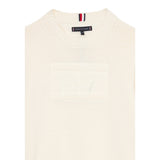 Tommy Hilfiger Maglia Girocollo tinta unita Panna per Bambino KB0KB09810 PANNA TOMMY HILFIGER 
