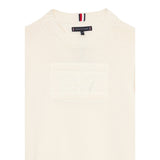 Tommy Hilfiger Maglia Girocollo tinta unita Panna per Bambino KB0KB09810X PANNA TOMMY HILFIGER 