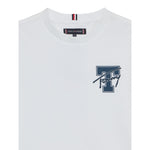 Tommy Hilfiger T-Shirt Girocollo tinta unita Bianco per Bambino KB0KB09868 BIANCO TOMMY HILFIGER 