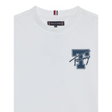 Tommy Hilfiger T-Shirt Girocollo tinta unita Bianco per Bambino KB0KB09868 BIANCO TOMMY HILFIGER 