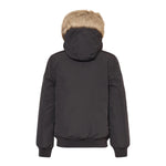Tommy Hilfiger Giubbino tinta unita con Cappuccio Grigio per Bambino KB0KB09887 GRIGIO TOMMY HILFIGER 