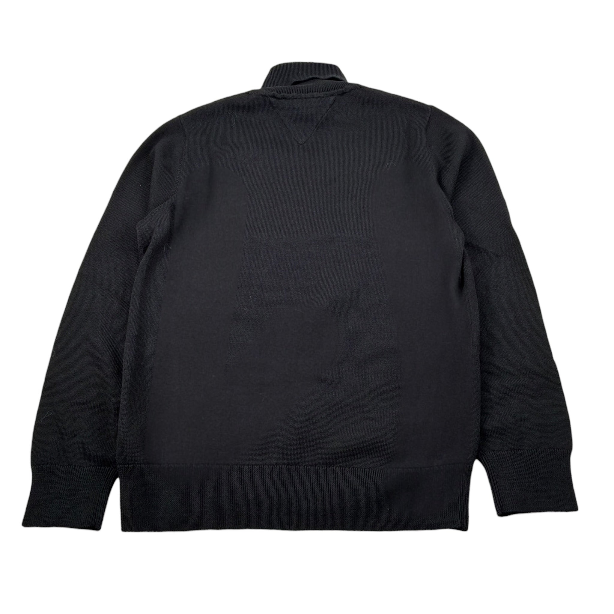 Tommy Hilfiger Maglia Collo Alto tinta unita Nero per Bambino KB0KB09976 NERO TOMMY HILFIGER 