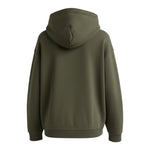 Tommy Hilfiger Felpa tinta unita con Cappuccio E Stampa Verde per Bambino KB0KB10112 VERDE TOMMY HILFIGER 