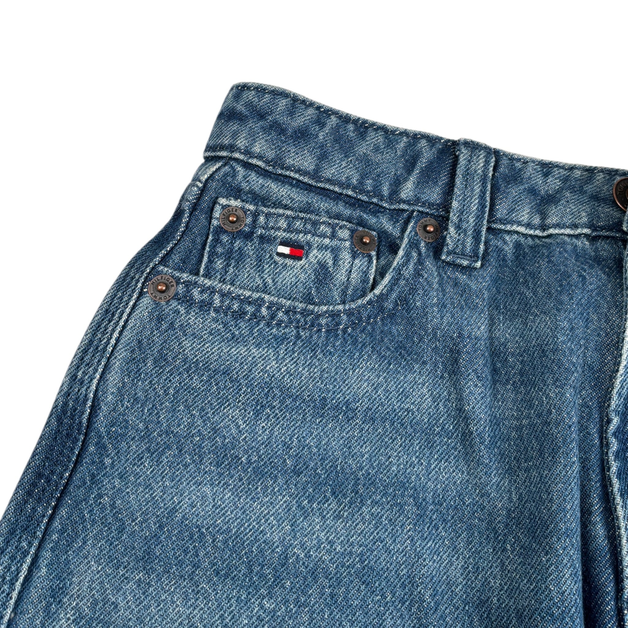 Tommy Hilfiger Jeans tinta unita Modello Palazzo Blu per Bambina KG0KG087671CD BLU TOMMY HILFIGER 