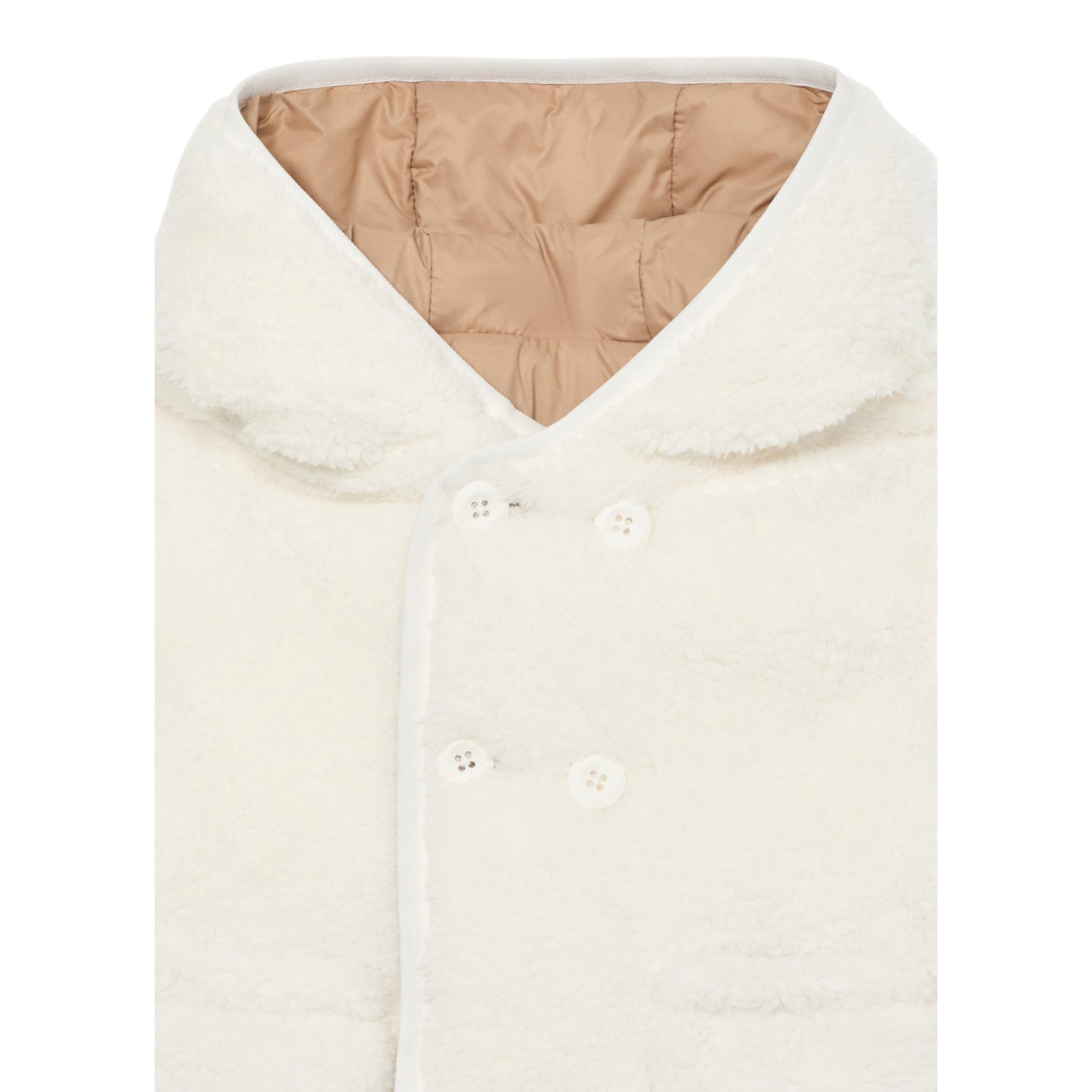 Tommy Hilfiger Giubbino Reversibile Bicolore con Cappuccio Panna/Beige per Neonato KN0KN002064 PANNA/BEIGE TOMMY HILFIGER 