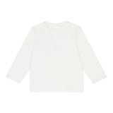 Tommy Hilfiger Shirt Girocollo tinta unita con Logo Bianco per Neonato KN0KN01857 BIANCO TOMMY HILFIGER 
