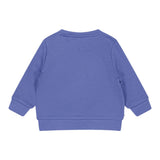 Tommy Hilfiger Felpa Chiusa Girocollo con Logo Blu per Neonato KN0KN02071TB BLU TOMMY HILFIGER 
