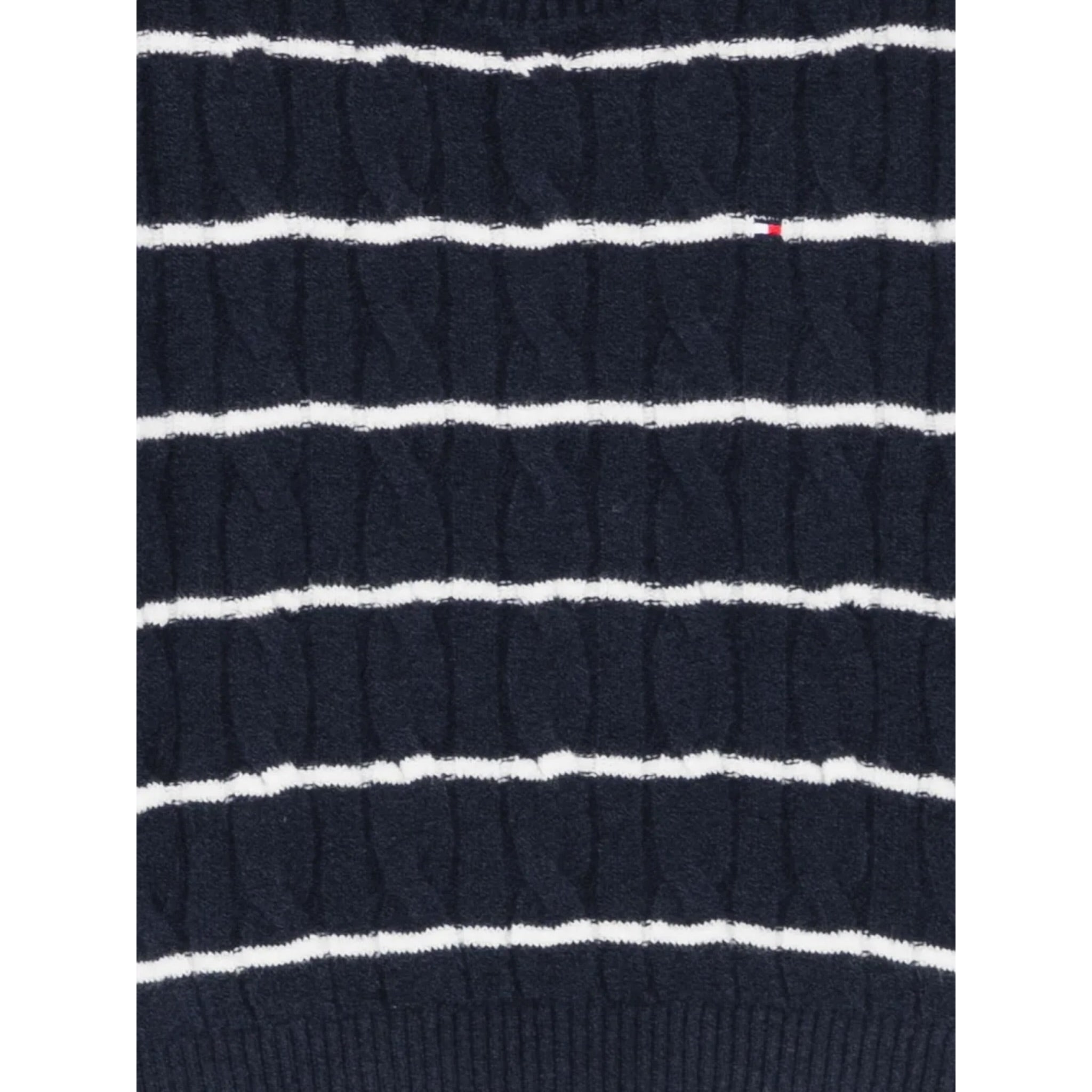 Tommy Hilfiger Maglia Girocollo Fantasia A Righe Blu per Neonato KN0KN02089 BLU TOMMY HILFIGER 