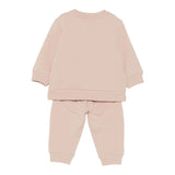 Tommy Hilfiger Completo 2 Pezzi Felpa-Pantalone tinta unita Beige per Neonato KN0KN02109X BEIGE TOMMY HILFIGER 