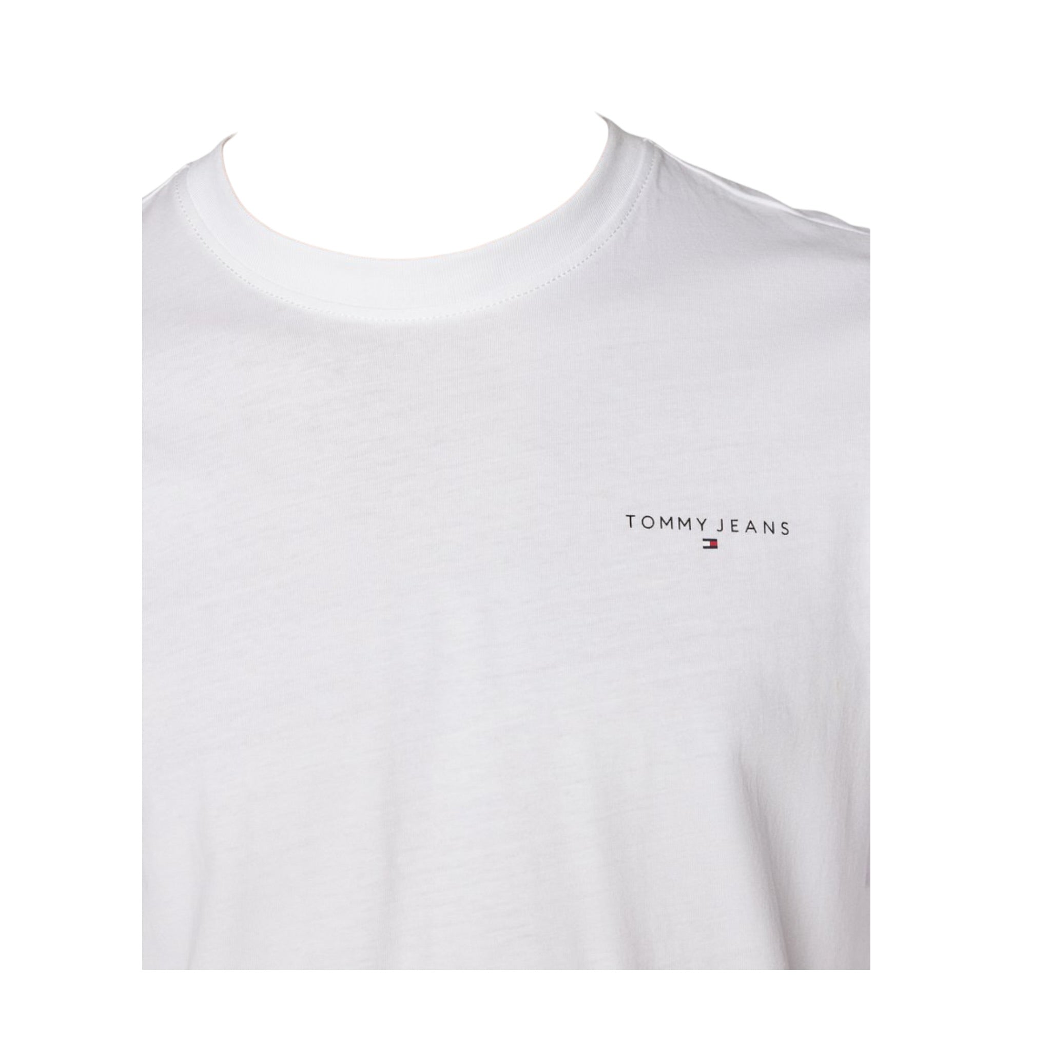 Tommy Hilfiger Shirt Girocollo tinta unita Bianco per Bambino KS0KS00655X BIANCO TOMMY HILFIGER 