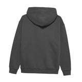 Tommy Hilfiger Felpa Chiusa con Cappuccio tinta unita Grigio per Bambino KS0KS00660X GRIGIO TOMMY HILFIGER 