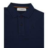Trussardi Polo tinta unita con Logo Blu per Bambino TBA25013PO BLU TRUSSARDI 