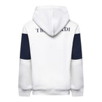 Trussardi Felpa Bicolore con Cappuccio Bianco/Blu per Bambino TBA25056FEJ BIANCO/BLU TRUSSARDI 