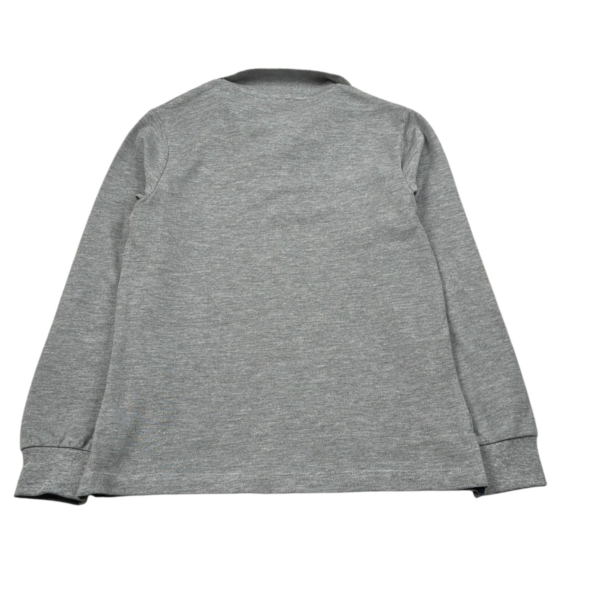 Trussardi Polo Manica Lunga tinta unita Grigio per Bambino TBA26004PO GRIGIO TRUSSARDI 