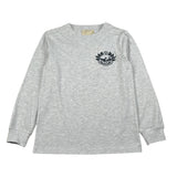 Trussardi Shirt tinta unita con Stampa Grigio per Bambino TBA26015TS GRIGIO TRUSSARDI 
