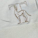 Trussardi Maglia tinta unita con Stampa Panna per Bambino TBA26038MA PANNA TRUSSARDI 
