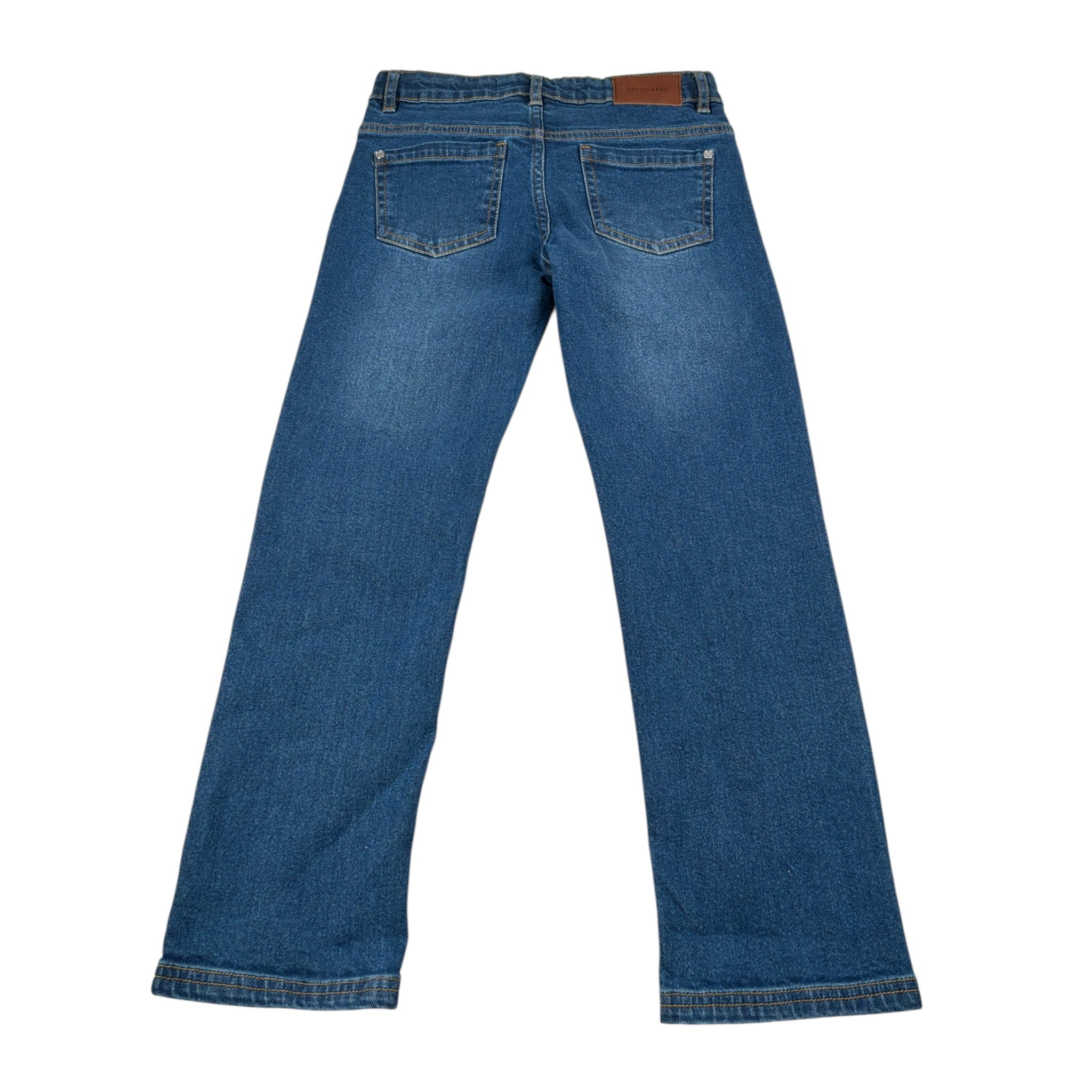 Trussardi Jeans tinta unita con Girovita Regolabilee Blu per Bambina TGA26011JE BLU TRUSSARDI 